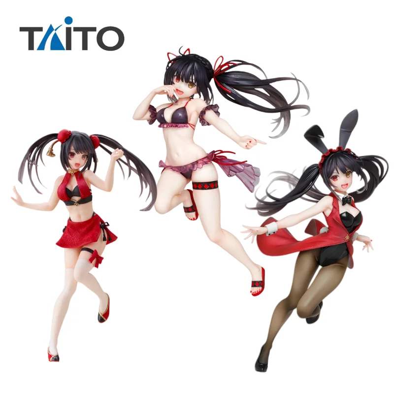 

В наличии оригинальный TAITO DATE A LIVE Kokisaki Kurumi Nightmare в китайском стиле купальник с кроликом для девочек аниме фигурка подарок на день рождения