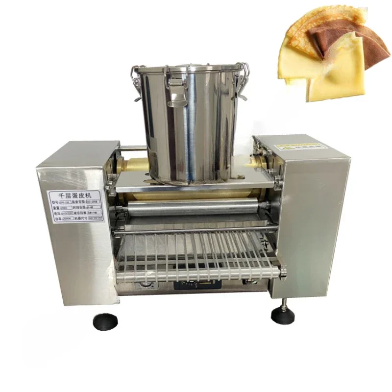 Automatic Mini Miller Crepe Cake Machine Pancake Machine Pot Cake Machine