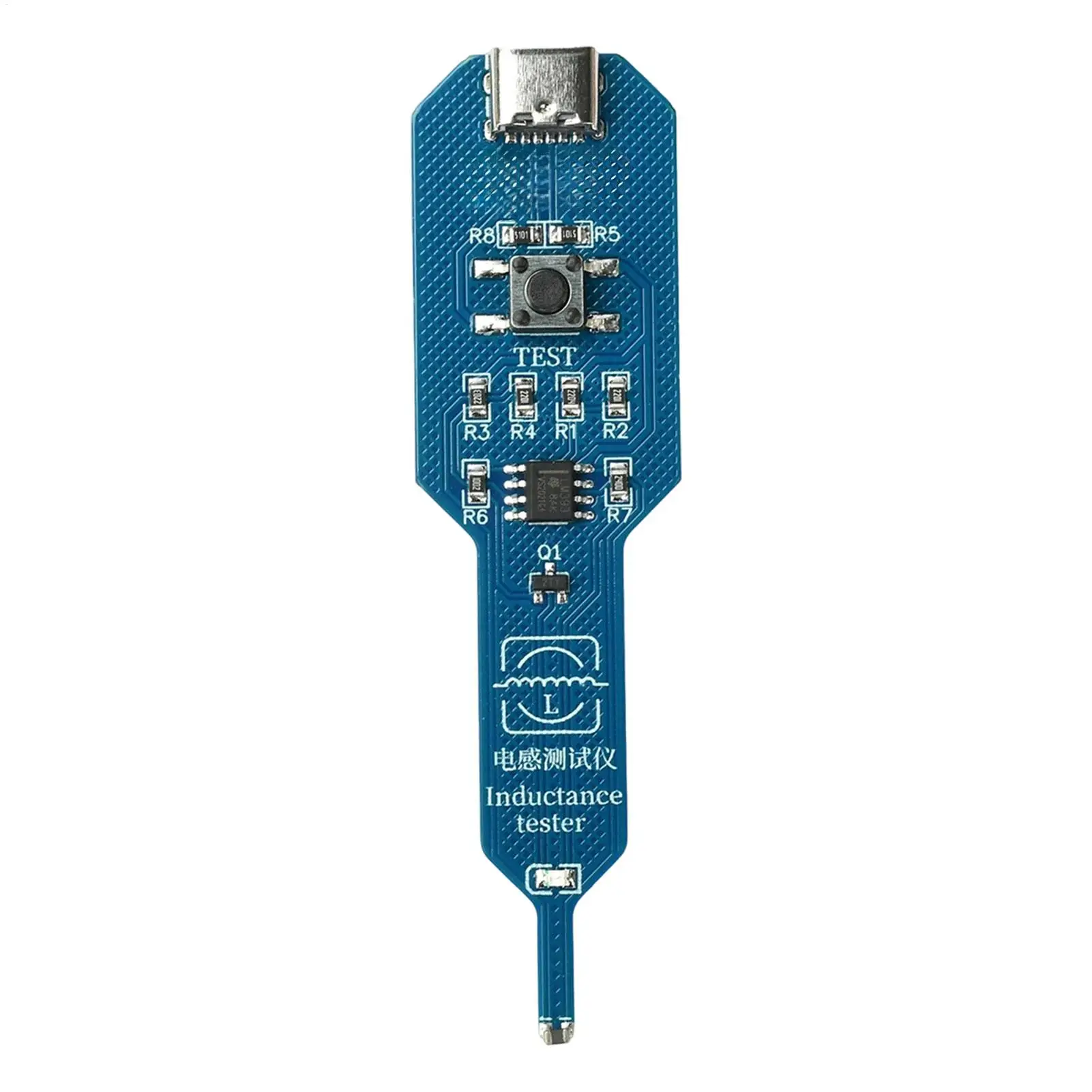 Inductance Tester Coil Motherboard Detector Electromagnetic Induction Repair Tool for Quick Fault Check of Inductor Board