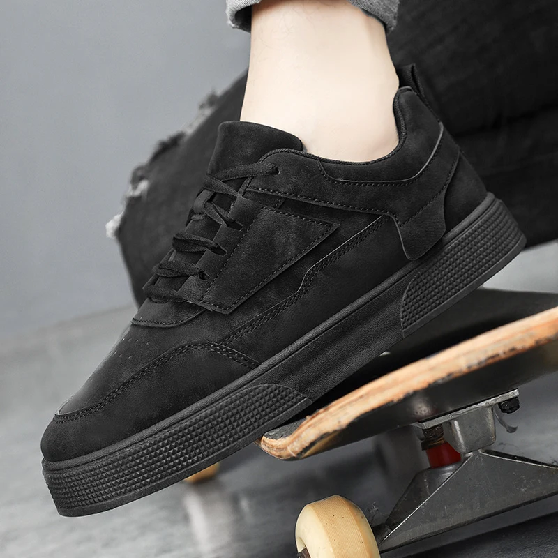 Men's All-Match Canvas Casual Shoes, Comfortable Non-slip Skateboard Sneakers