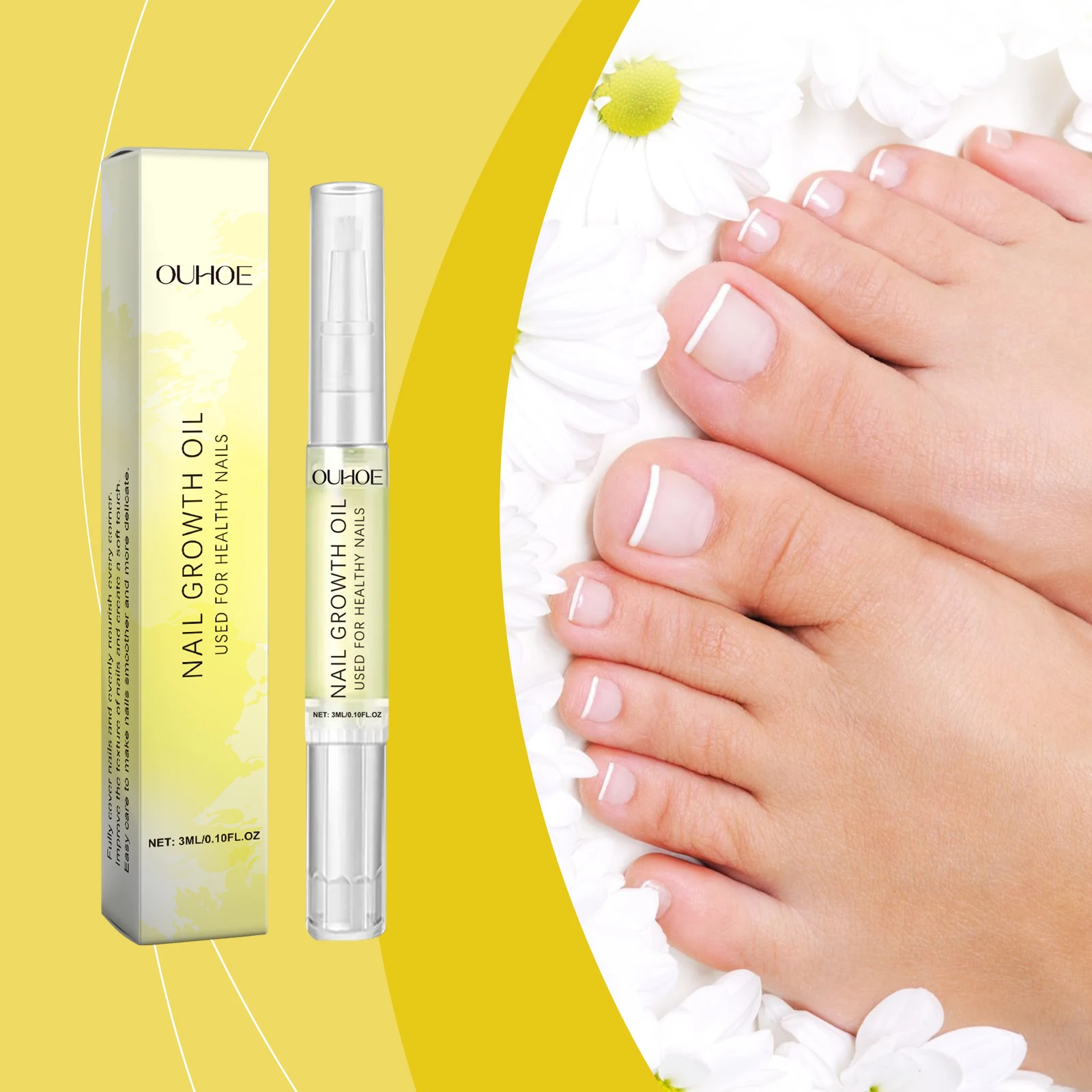 Nagelverzorgingsolie Dagelijkse zachte ingegroeide nagels Reinigende en hydraterende reparatieoplossing