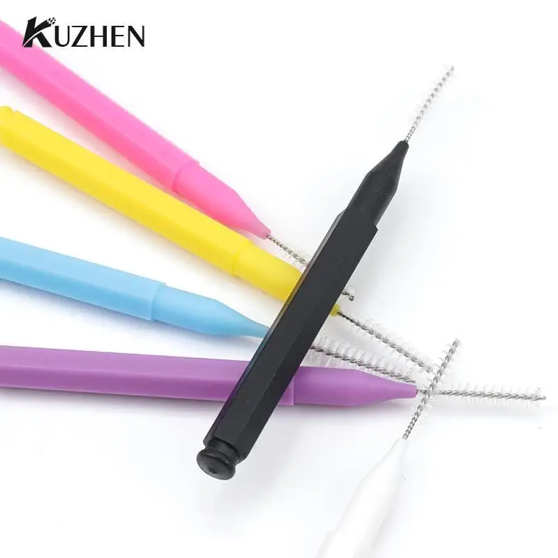 

10Pcs Cleaner Interdental Brush Dental Floss Brushes Braces Light Tooth Picks Flossers Picks Eyelash Brush Beauty Tool Brush