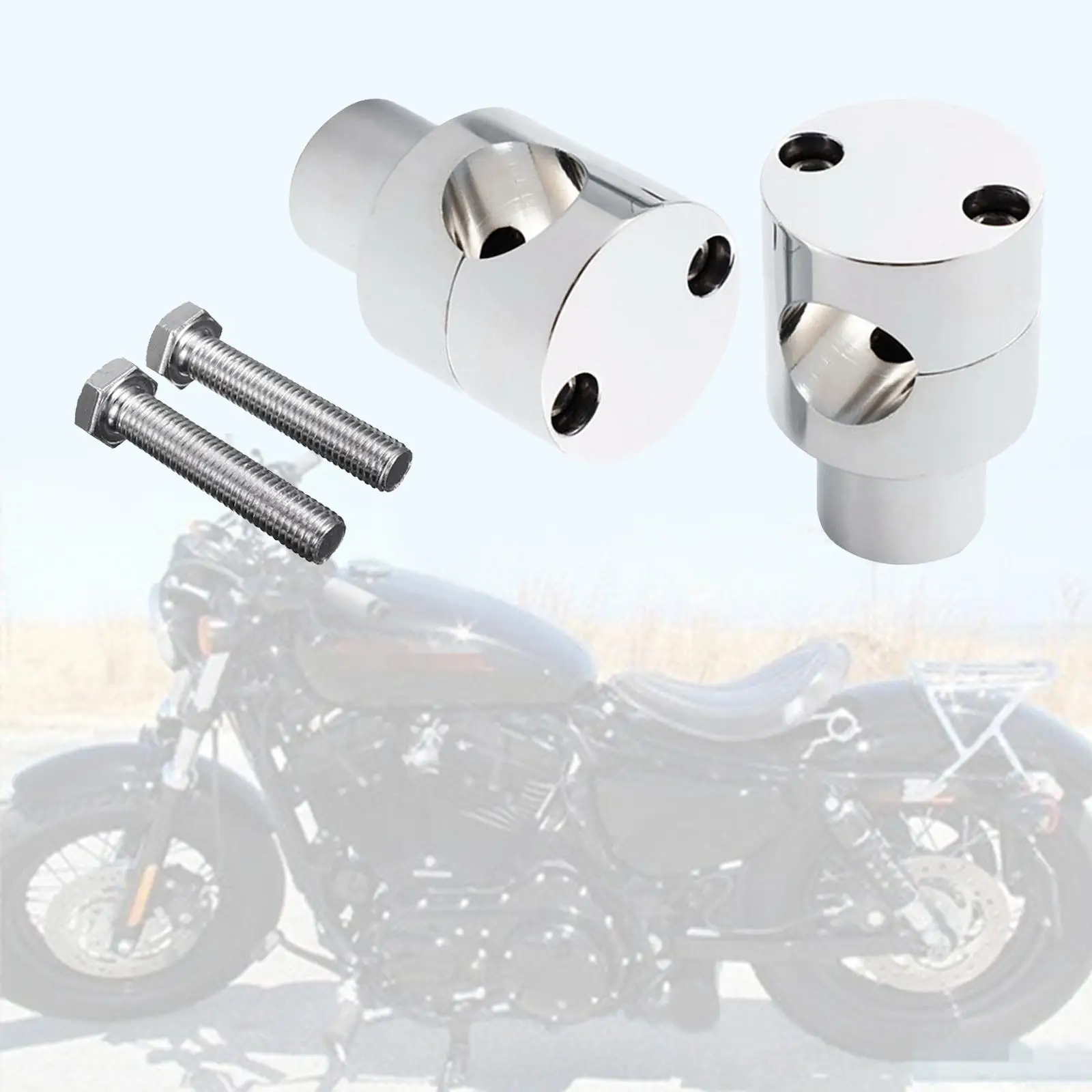 

Прямые стойки руля, регулятор зажима для крепления на колонку для Touring, универсальный руль, аксессуары для мотоциклов