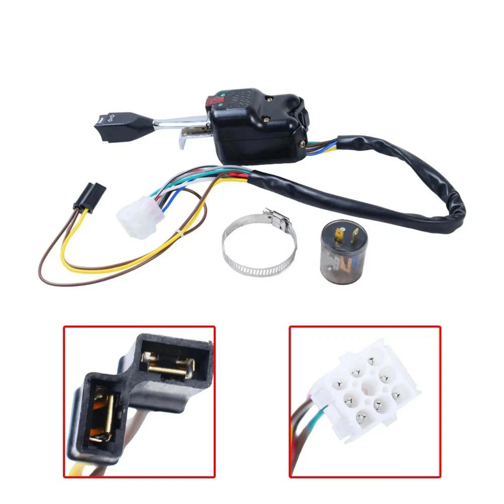 For ClubCar 102517501 Turn Signal Switch Compatible with Precedent For Carryall and Tempo Golf Carts 2004 and Later