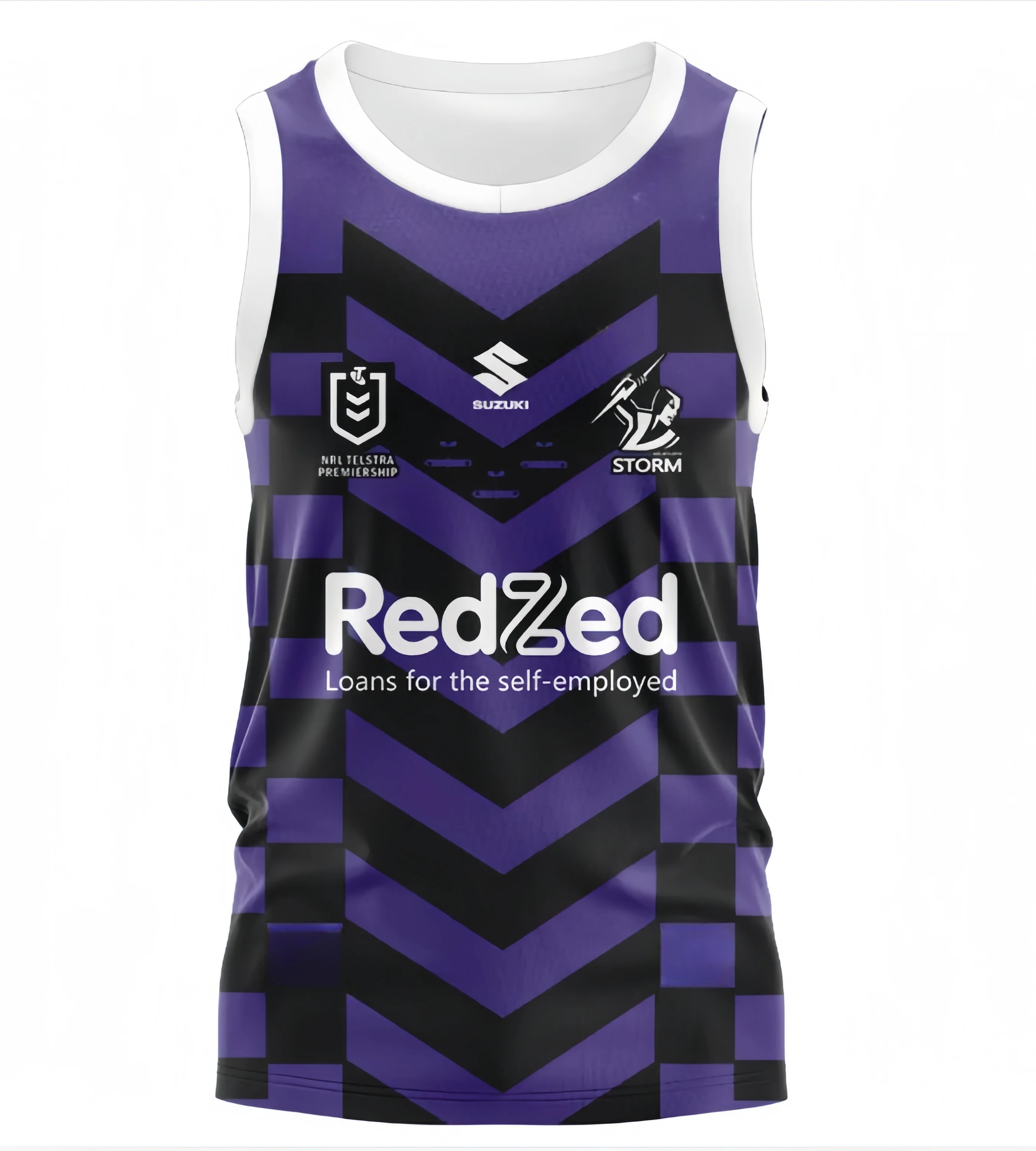 

Summer sports vest Melbourne storm 2025 children's running jerseys for men and women with the same sportswear NRL League.