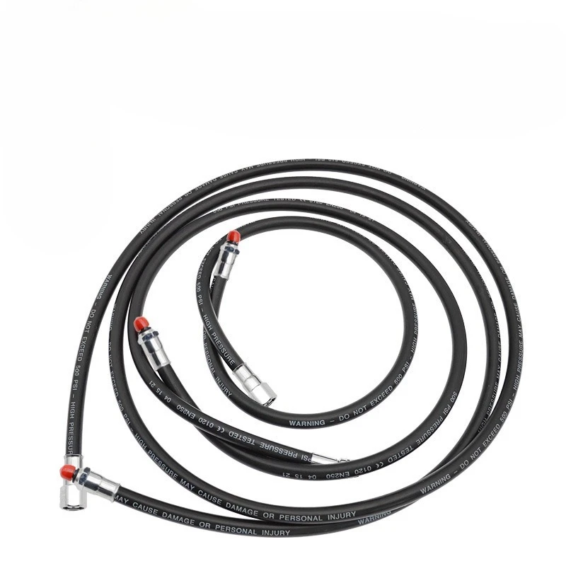 

Шланг для дыхательного аппарата для подводного плавания с коротким горлышком, низкого давления, резиновый, различных спецификаций, 102 см/210 см