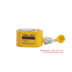 Super Thin Type Hydraulic Cylinder FPY-201 Hydraulic Jack with Tonnage of 20T, Work Travel of 12mm Without Pump