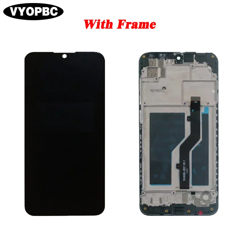 Original LCD Display For ZTE Blade A5 2020 6.09“ Touch Screen With Frame Panel Digitizer Assembly Repair Replacement Parts