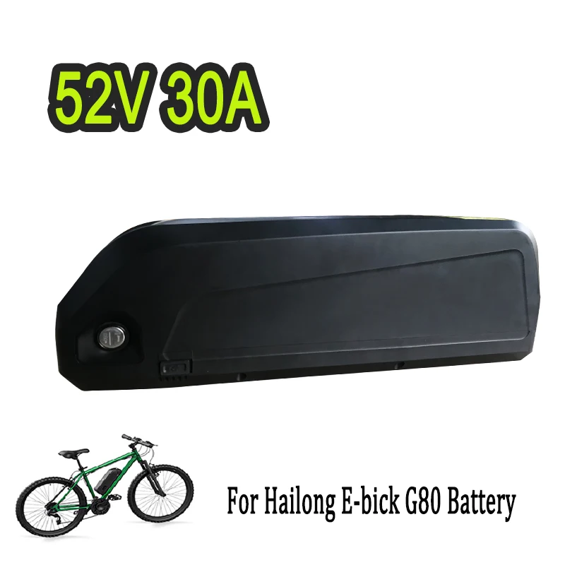 

52v 30ah for Hailong G80 E-bike Battery Box 18650 14S5P Cells Pack for Ebike Citycoco Electric Scooter ,Battery Long Endurance