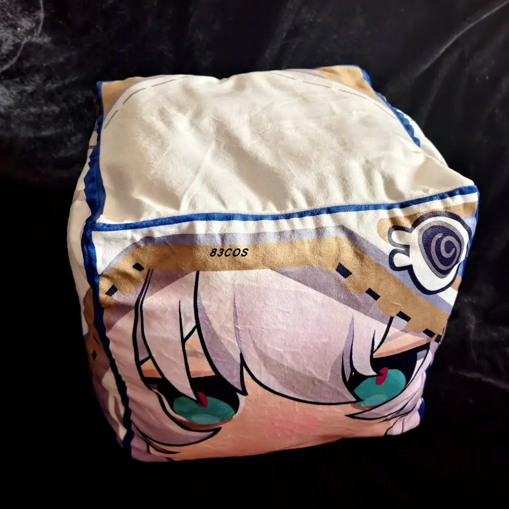 Anime Game Honkai: Star Rail Cute Plush Cube Pillow Cushion Cosplay Soft Plushie Toys  PP Cotton Xmas Gift 25cm