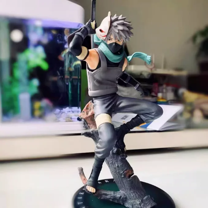 Personajes de Anime de Naruto, bandera de Raicho corriendo de Shippuden, bandera de Konoha Kurobe, modelo de Mokakashi, adorno hecho a mano