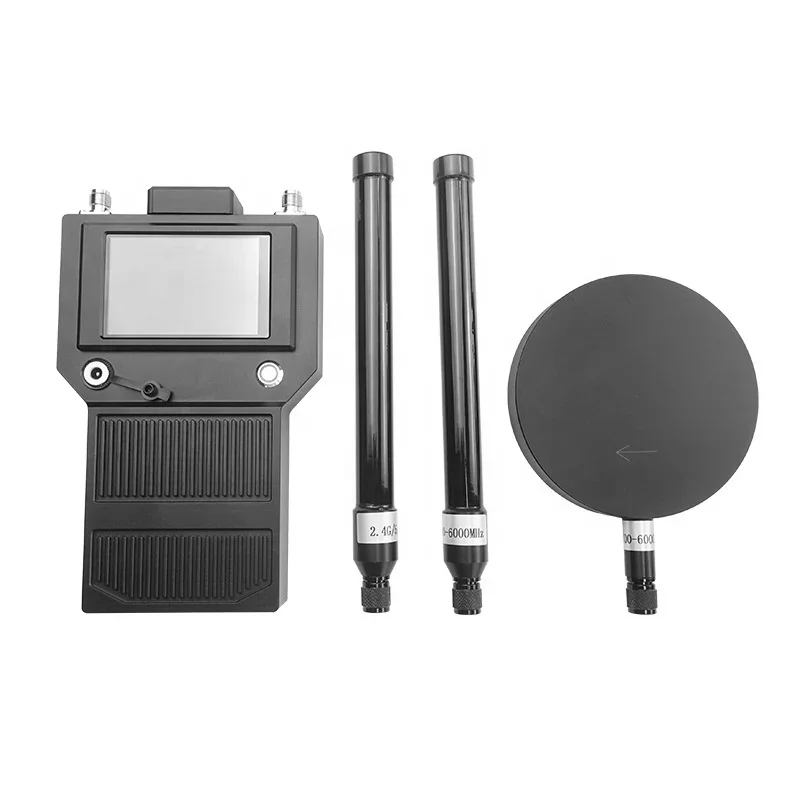 400-1500Mhz 2200-2500Mhz 5100-5900Mhz Handheld Portable   Detection Device anti fpv devices   detector