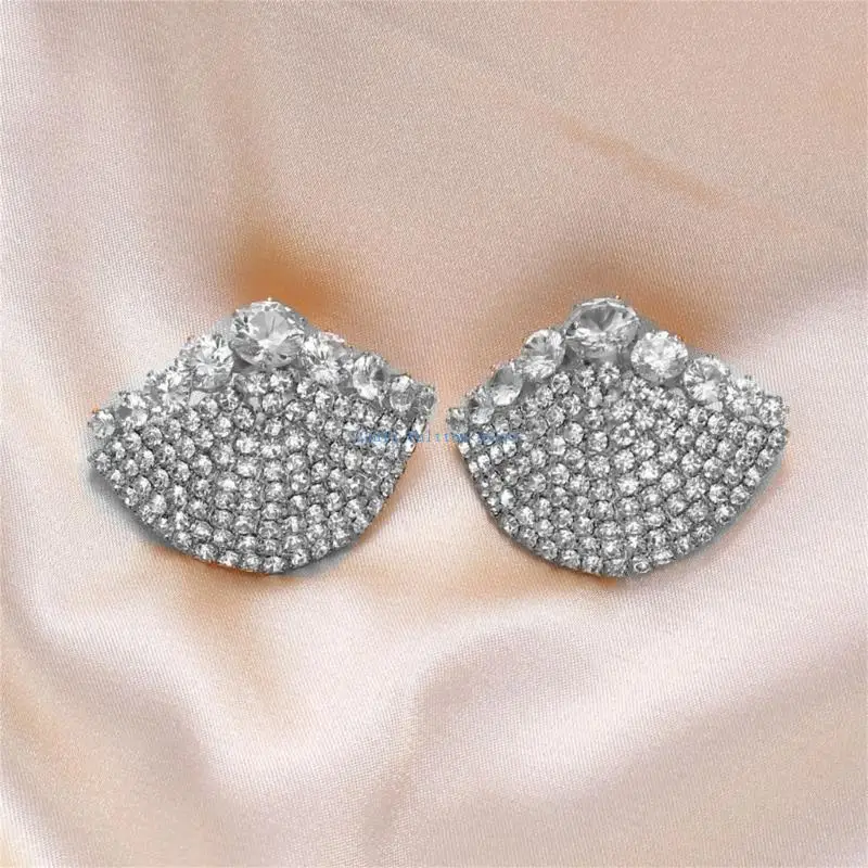 L5yb Rhinestons Shell Covers for Night Out Crystal Pasties Basties Brasties