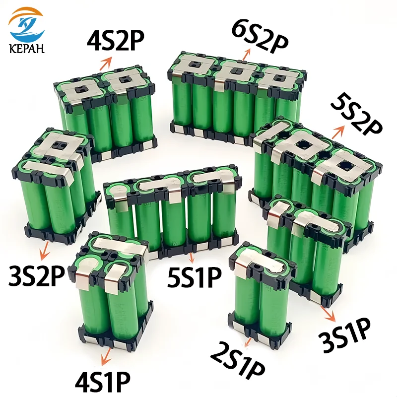 New 2S1P 3S2P 4S1P 4S2P 5S1P 5S2P 18650-VTC6 battery pack custom battery welding 3000mAh / 6000mah battery pack 7.4V to 25.2V