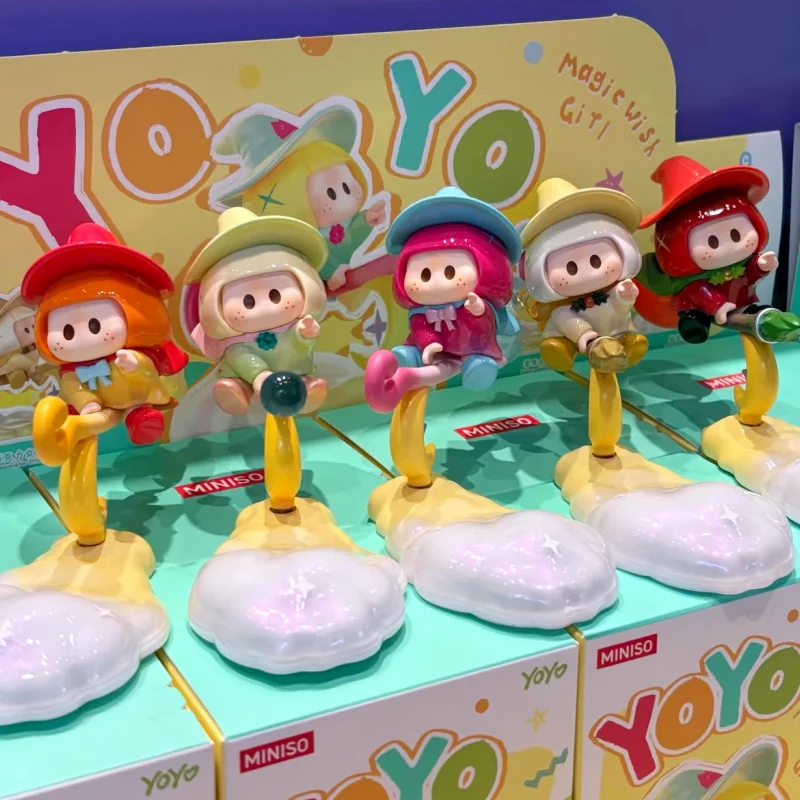 Yoyo Magic Wish Blind Box Figure Ornament Cute Desktop Decor Collectible Gift For Adult Fans