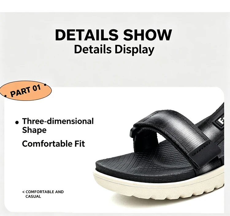 Klassische rutschfeste Sport-Sandalen für Damen, atmungsaktive Outdoor-Wandersandalen, sommerliche, lässige, leichte Strandschuhe, Größe 36–41 – Detail 9