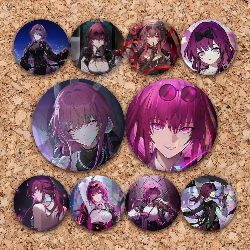 

Honkai Star Rail Kafka Button Badge 2PC Sets for Bags & Clothes & Accessories Metal Pin Stylish Decoration