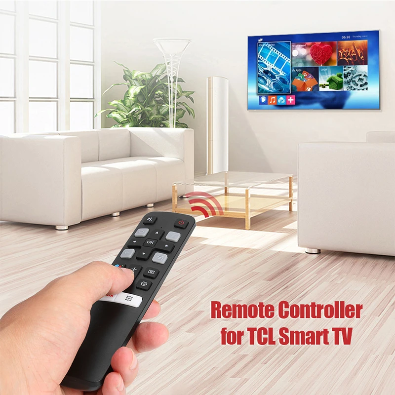 Smart TV Replacement Remote Controller for TCL RC802V FMR1 65P8S 49S6800FS 49S6510FS TV Set Top Box Stick Accessories