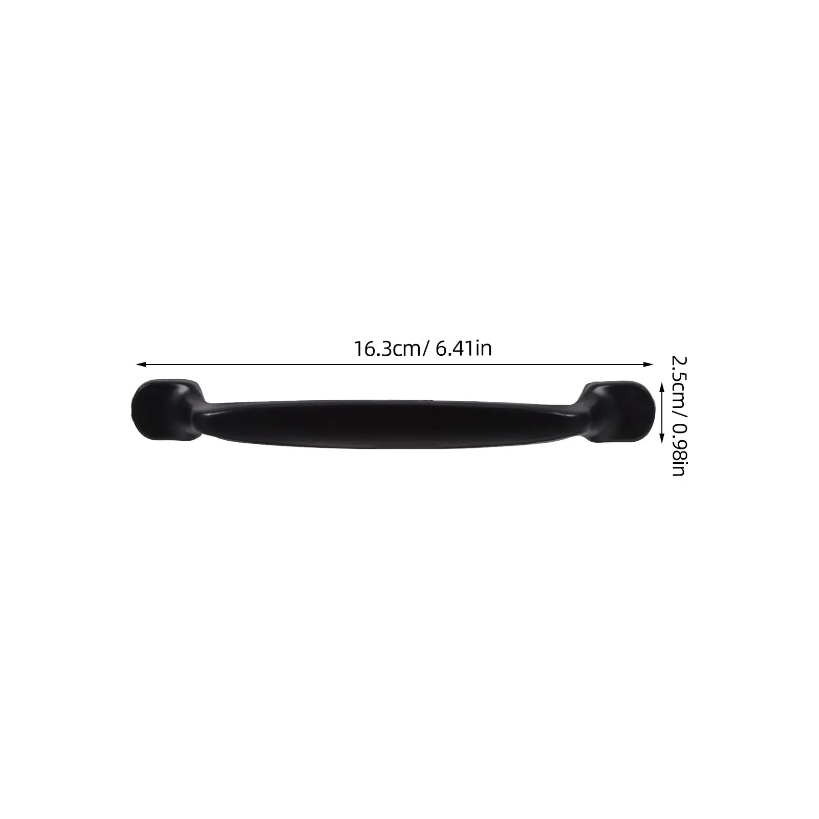 2Pcs Cabinet Handle Aluminum Alloy Drawer Pull Furniture Hardware 128Mm Hole Spacing Modern Stylish Long-Lasting Replacement