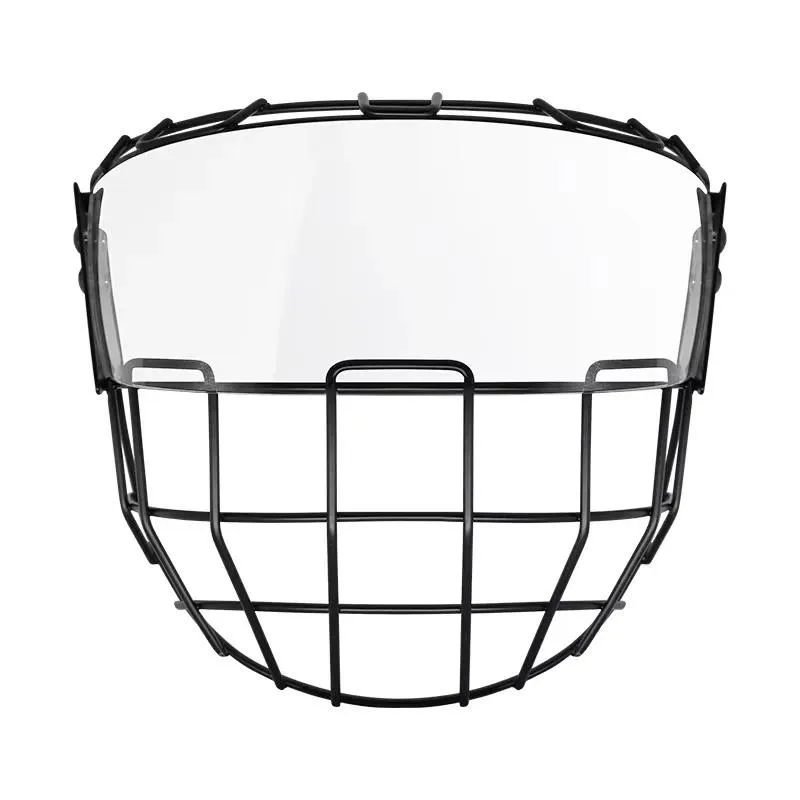 New Ice Hockey removable A3 steel reinforced cage with anti-fog inside and anti-scratch outside Ice Hockey visor