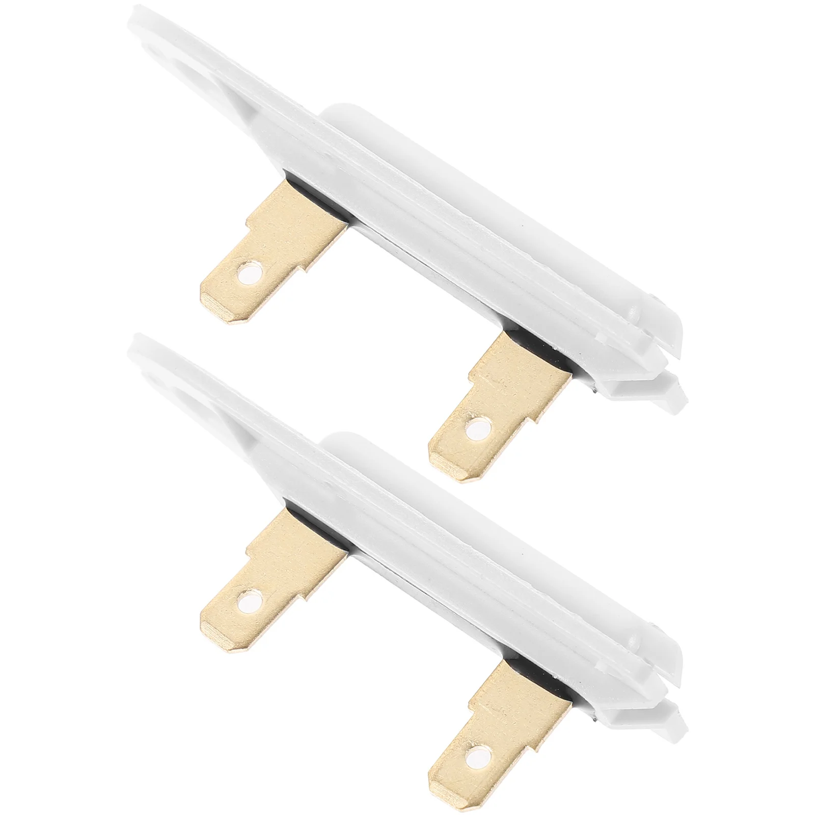 2Pcs Slim Thermal Fuse 3392519 for Washing Machine Dryer Copper ABS Temperature Control Replacement Dryer Fuse Part