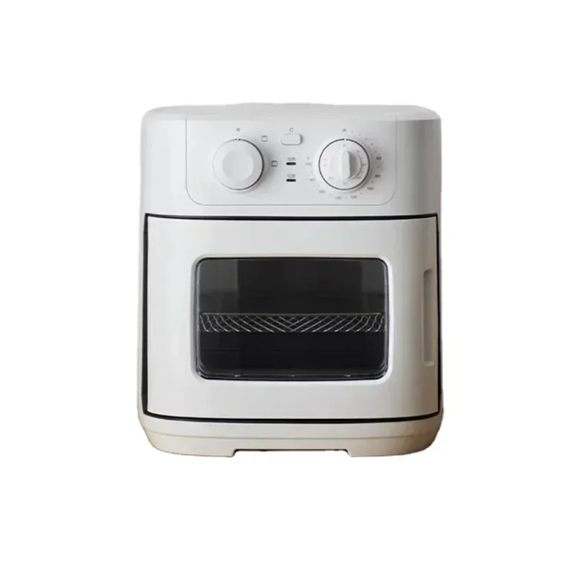 Air frying pan oven with touchscreen control. Intelligent large-capacity air frying pan oven with no oil and high power. Air fry