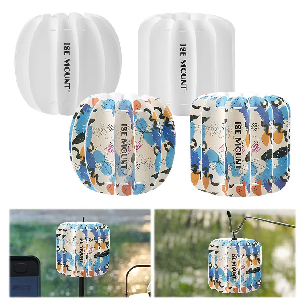 

Camping Light Shade Cover Pumpkin Shape Lantern Shade Outdoor Waterproof Atmosphere Lampshade Outdoor Camping Tents Decorative