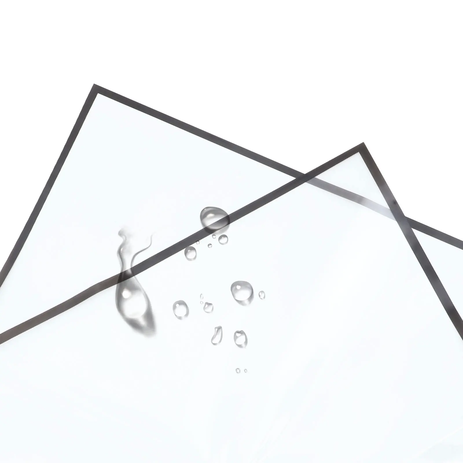 

Bordered Glass Bouquet Wrapping Floral Craft Sheets Wedding Bridal Flower Shop Supplies Transparent Wrapping for Gifts