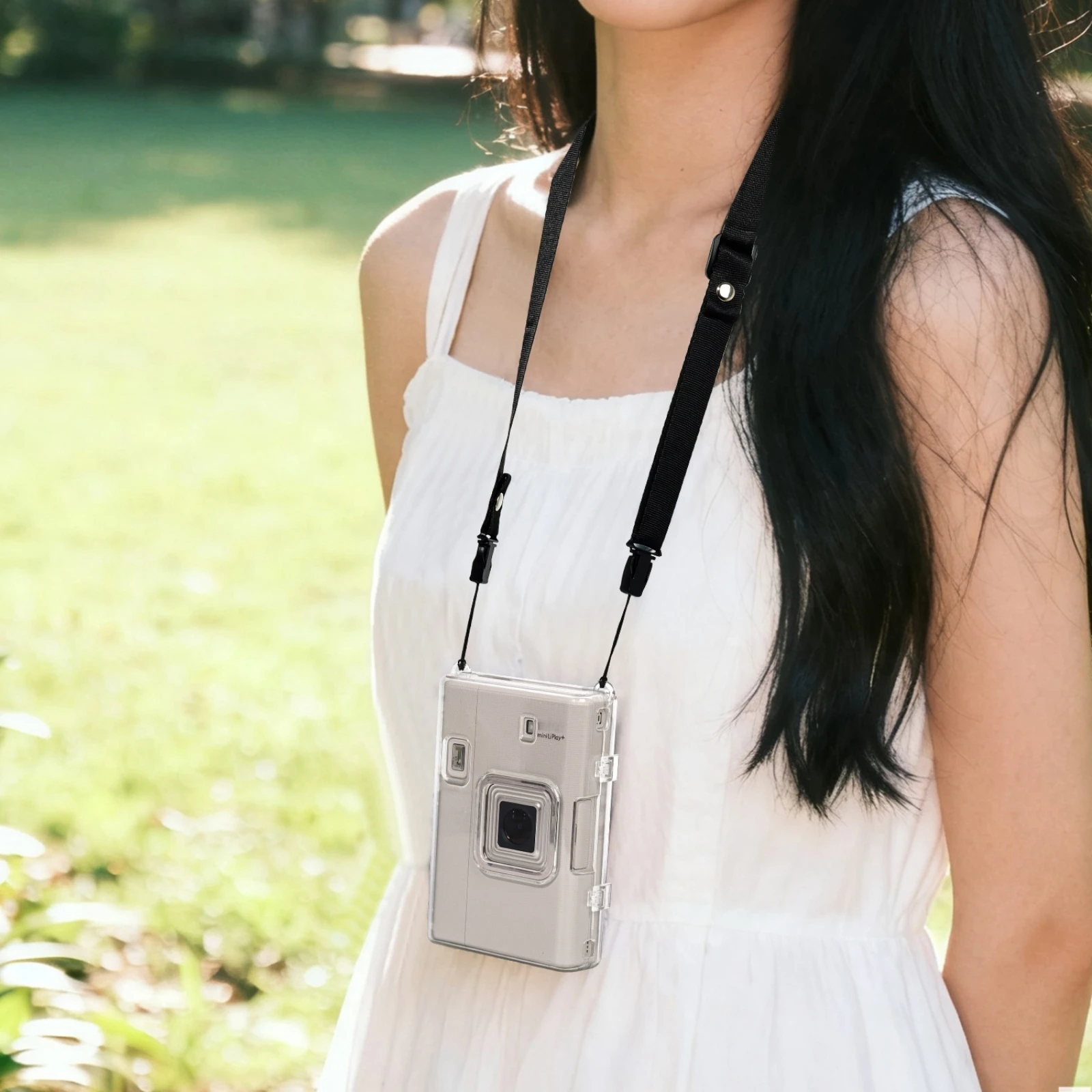 

Camera Transparent Storage Case for Instax Mini Liplay+ Crystal Protective Cover Scratch and Fall Resistant