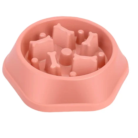 

Eco-Friendly Anti-Choking Slow Feeder Dog Bowl Plastic Pet Bowl & Water For Slow Eating Pets