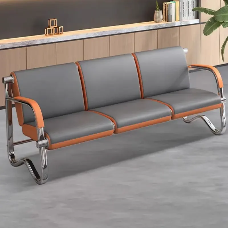Continuous row Three-person airport chair Hospital waiting chair Waiting chair Shopping mall rest Public seat Office bench