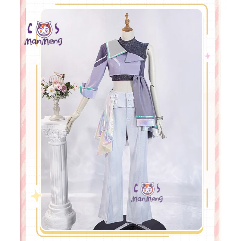 

Anime Gakuen IDOLM@STE Temari Tsukimura Cosplay Costume Coat vest pants accessories Halloween party men women fashion uniform