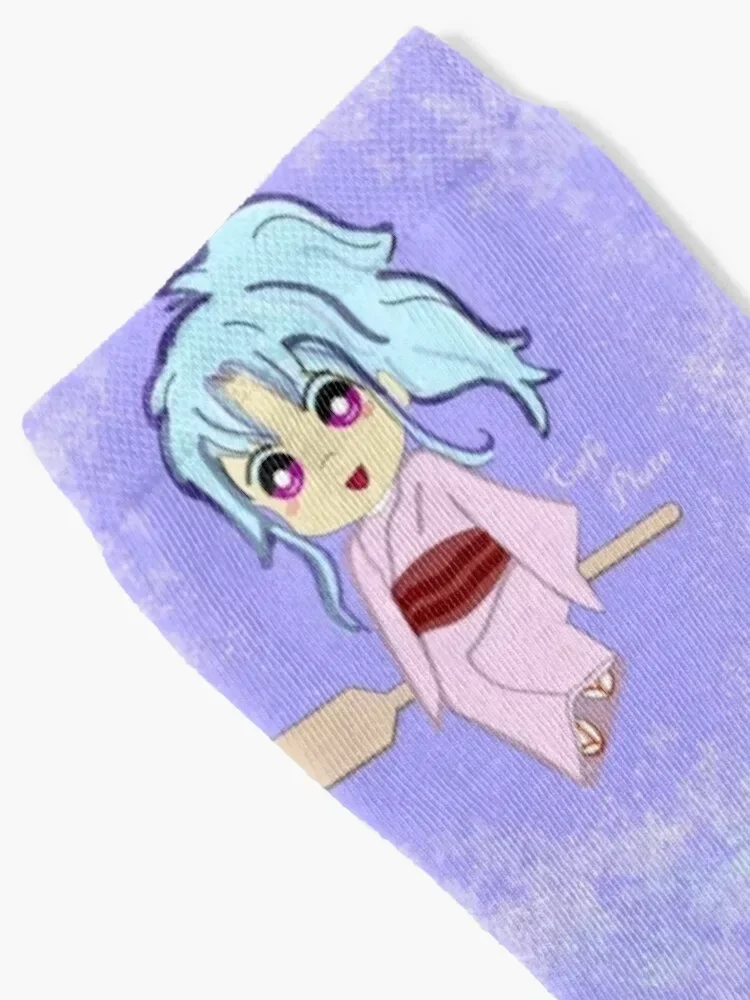 Chibi Botan Socks Children's anti slip football custom sports Men's Socks Female Men's