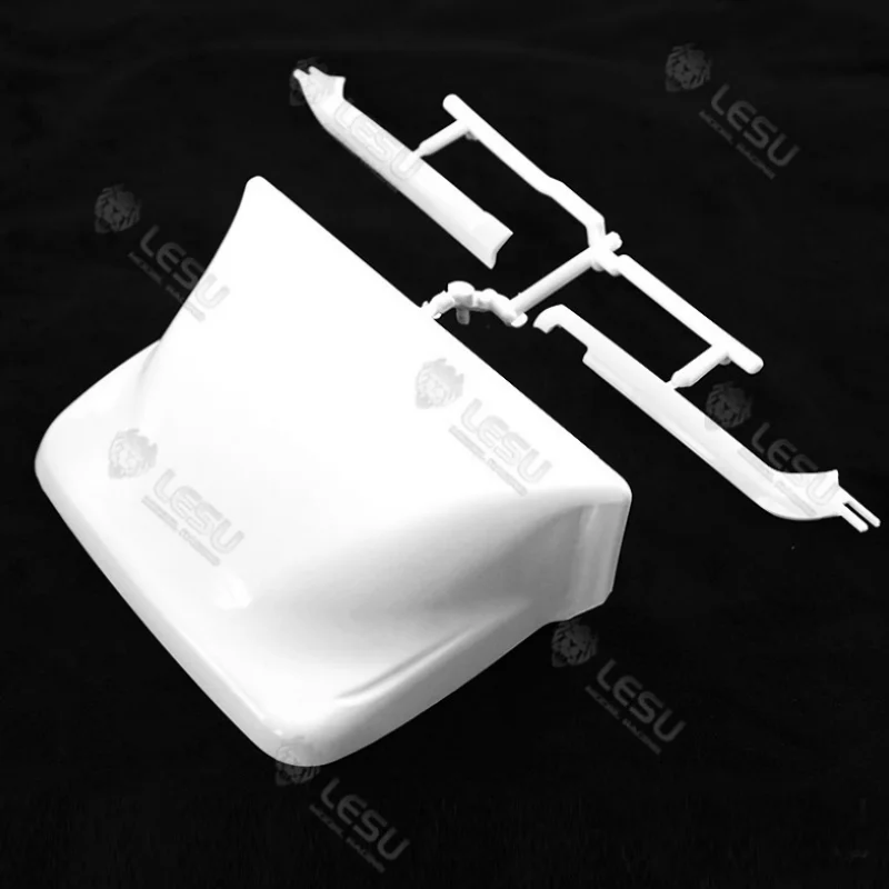 RC 1/14 LESU Kunststoff-Kabinendach für Tamiya Hydraulikbagger Lader Muldenkipper für SCANIA MAN VOLVO Anhänger Tripper DIY-Teile – Detail 5