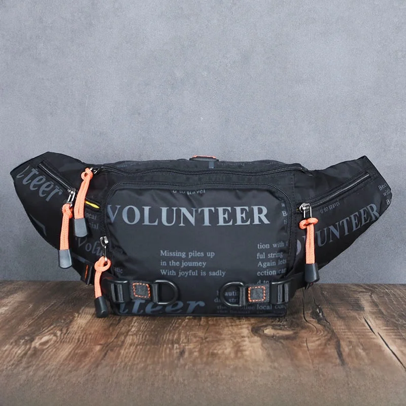 

Многофункциональная поясная сумка через плечо для мужчин, сумка для инструментов для мобильного телефона, повседневная нейлоновая сумка для отдыха с застежкой-молнией