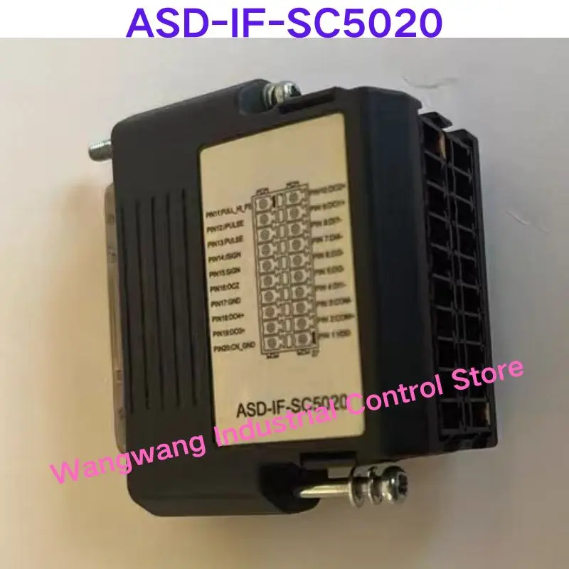Second-hand test OK ,  A2 servo drive CN1 connector ASD-IF-SC5020