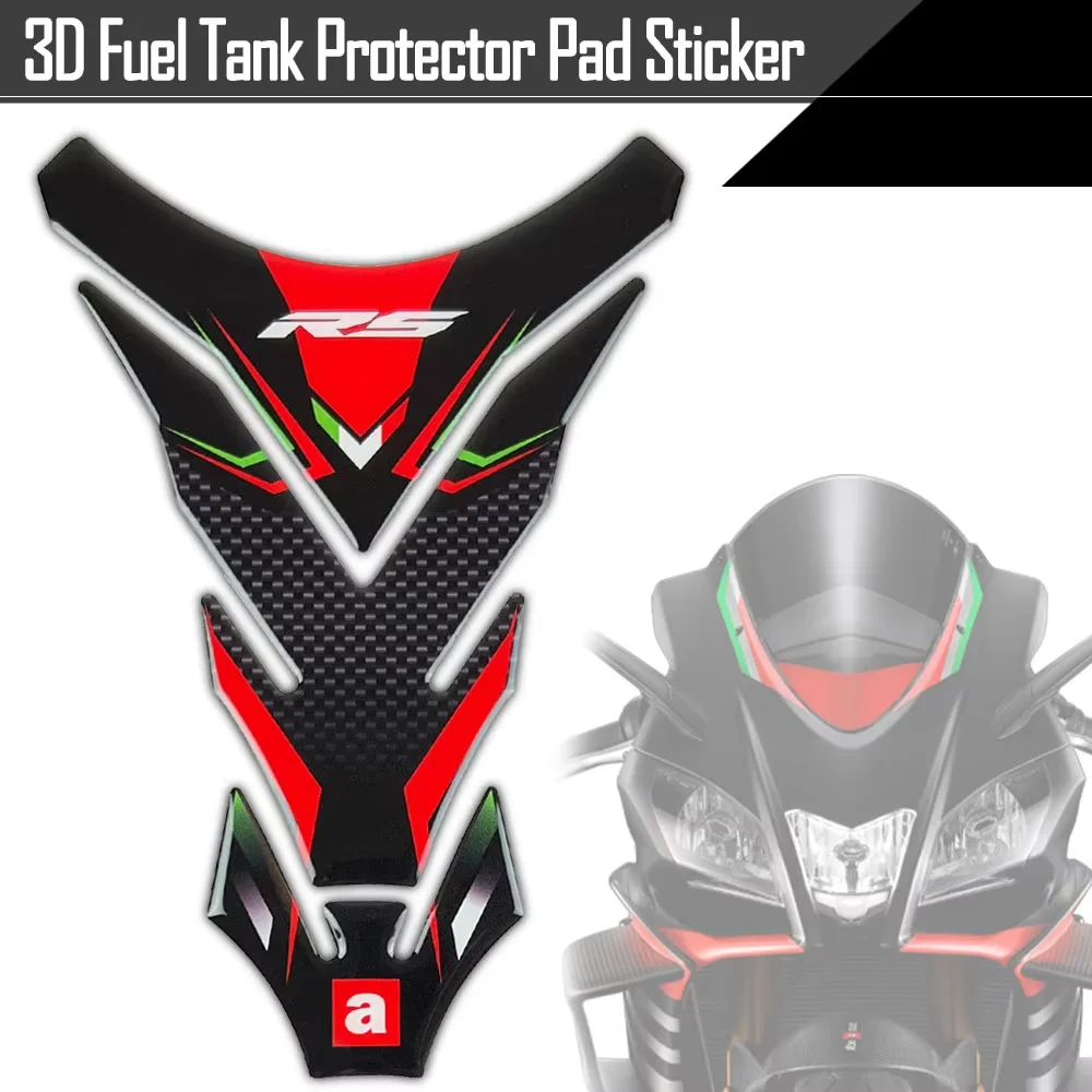 

3D аксессуары для мотоциклов, наклейка, наклейка на топливный бак, защитная накладка, декоративная для APR150 RS4 Tuono RSV4 RS660 RSV1000R