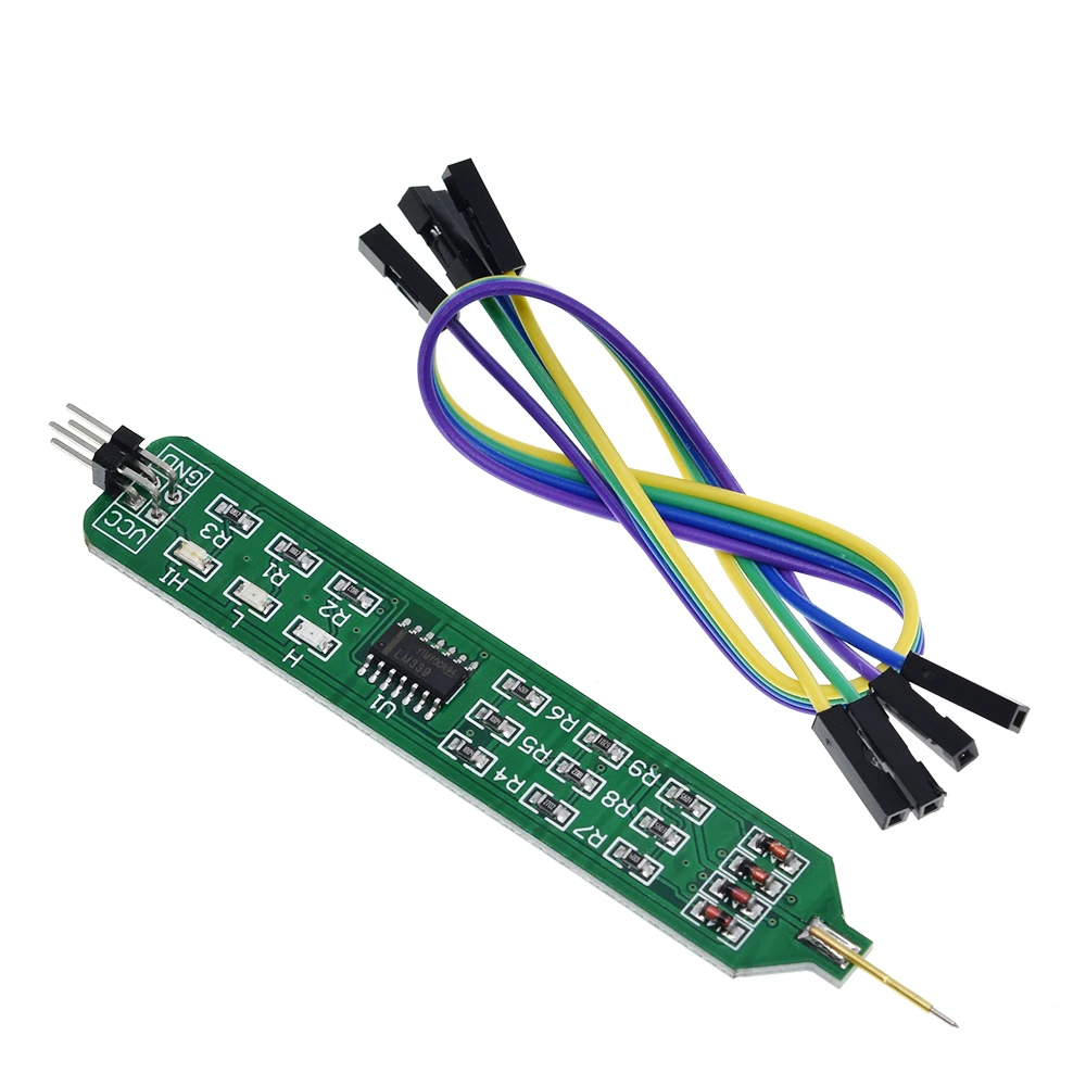 TZT Logic Tester Pen Level Tester 5V 3.3V Digital Circuit Debugger Convenient and Quick Learning Board Necessary Tools