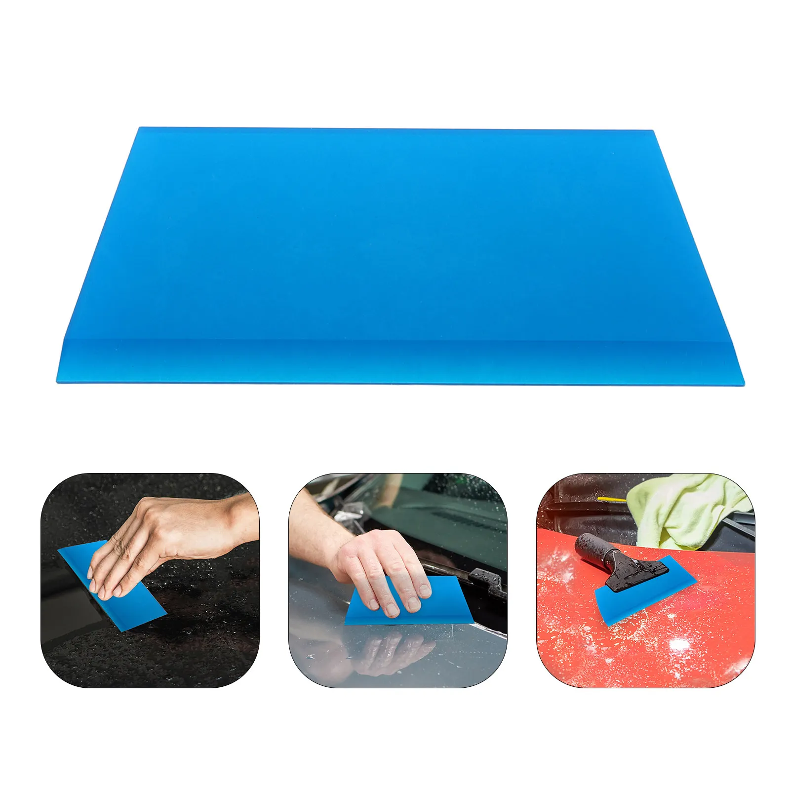 3Pcs Automotive Interior Squeegee for Vinyl Decals Window Tint Film Installation Corner Squeegee Tool for Car Dashboard Door