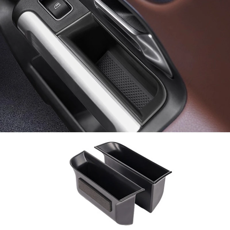 

2PCS For Mercedes Benz B GLB GLA EQA EQB Class W247 X247 B260 2020 - 2024 2023 Car Door Storage Box Barrel Interior Accessories