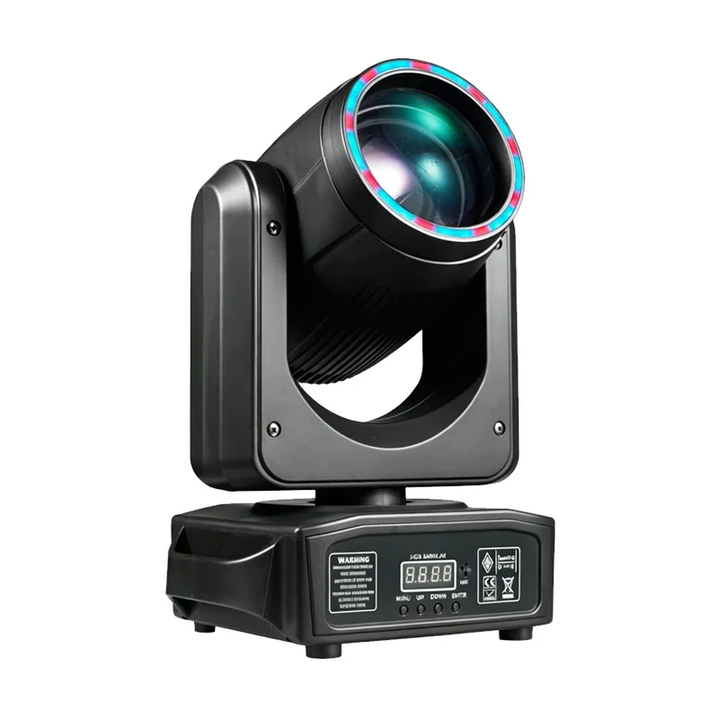 New 200W Moving Beam Pattern Stage Light Colorful Rotating Lamp For KTV Bar Private Room Wedding Party Decoration