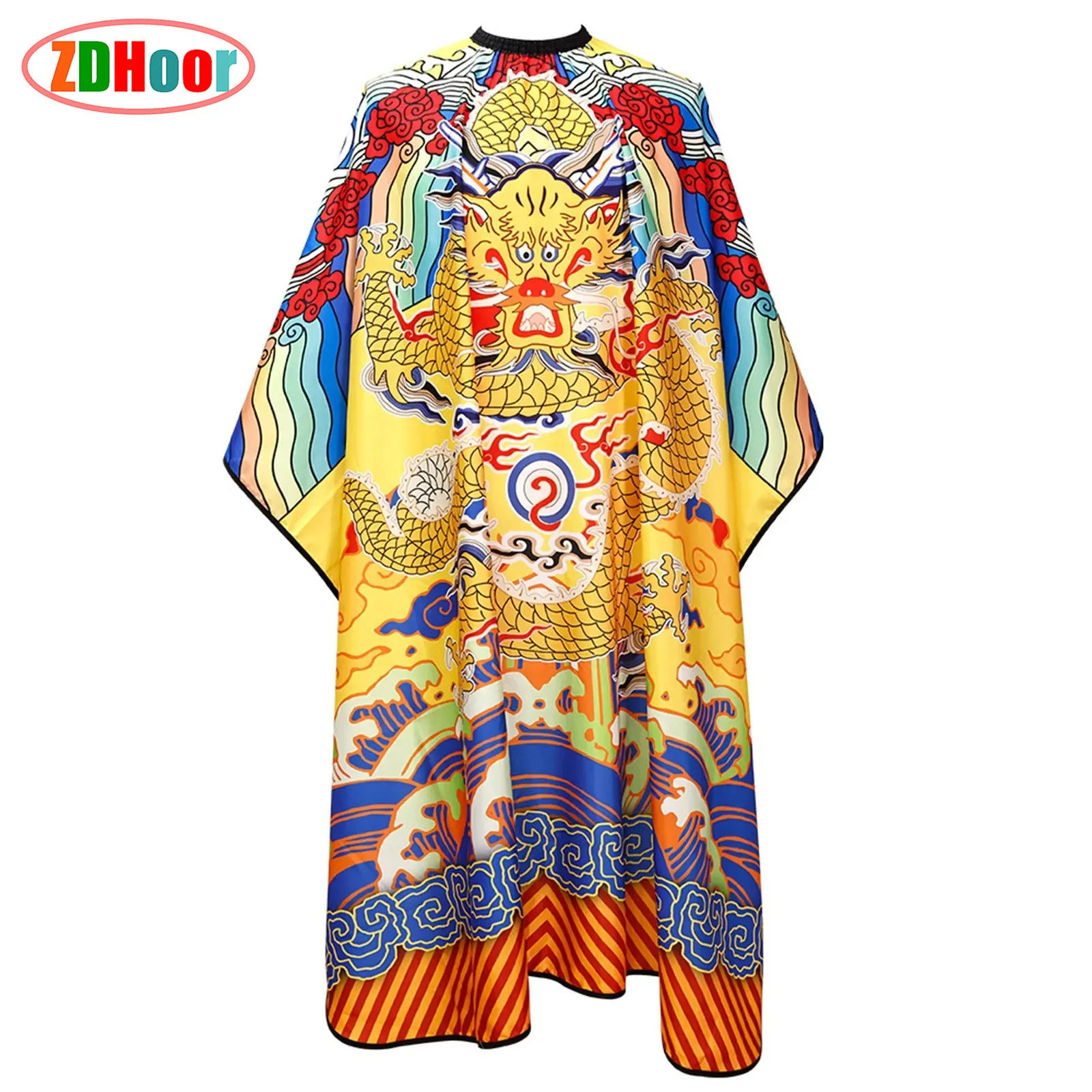 

Professional Barber Haircut Cape Salon Hair Cutting Cape for Men/Women Elastic Neckline Waterproof Hairdressing Salon Cape