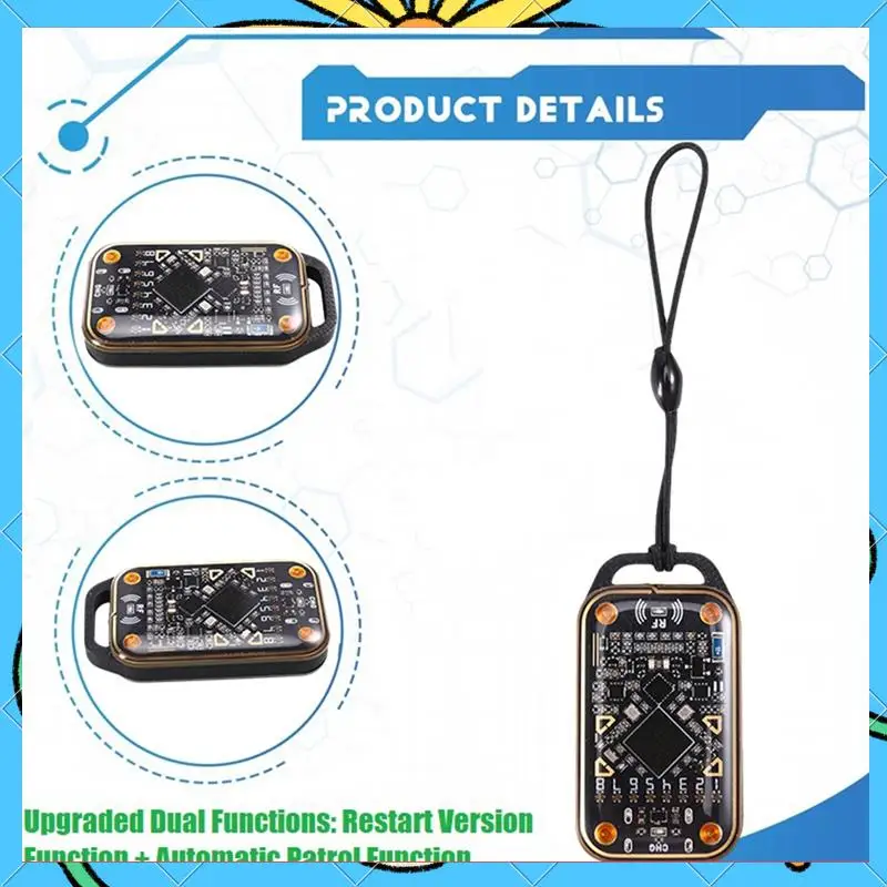 Chameleon Ultra Smart Card Emulator RFID Smart Chip Reader+5XUID Keychain 125K 13.56M Card Decode NFC Duplicator-[A51I]