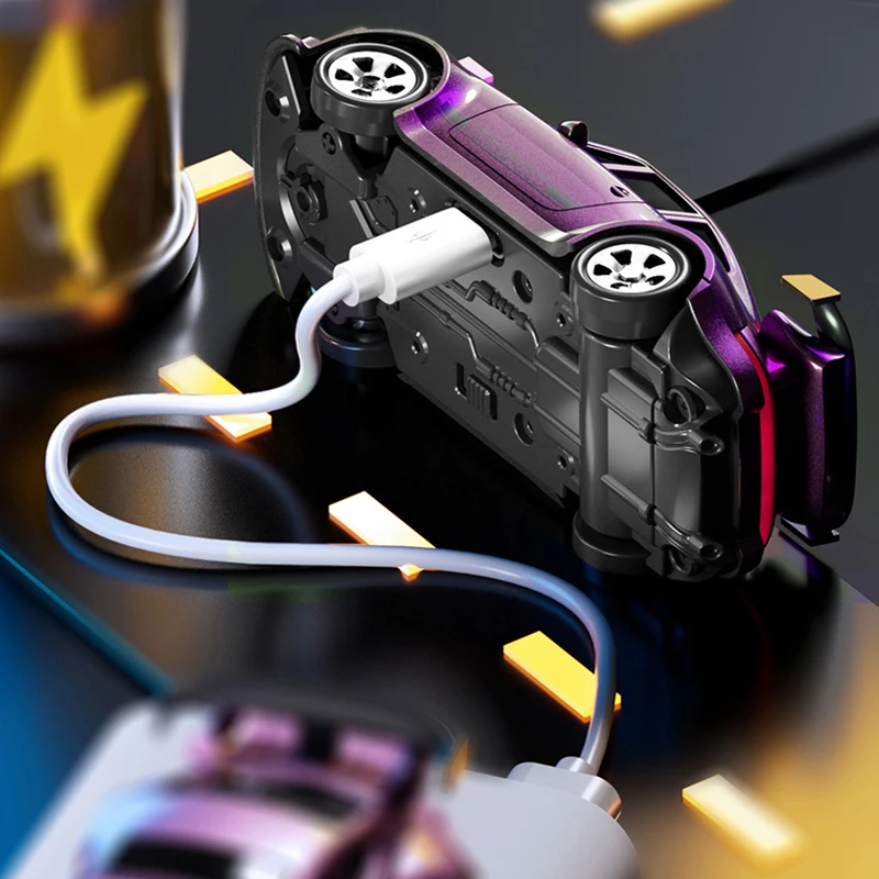 2.4G Rc Car Four-wheel remote-controlled racing car Kf20 1:64 Drift Full proportions Desk Competition Toy Boys Ideal gifts