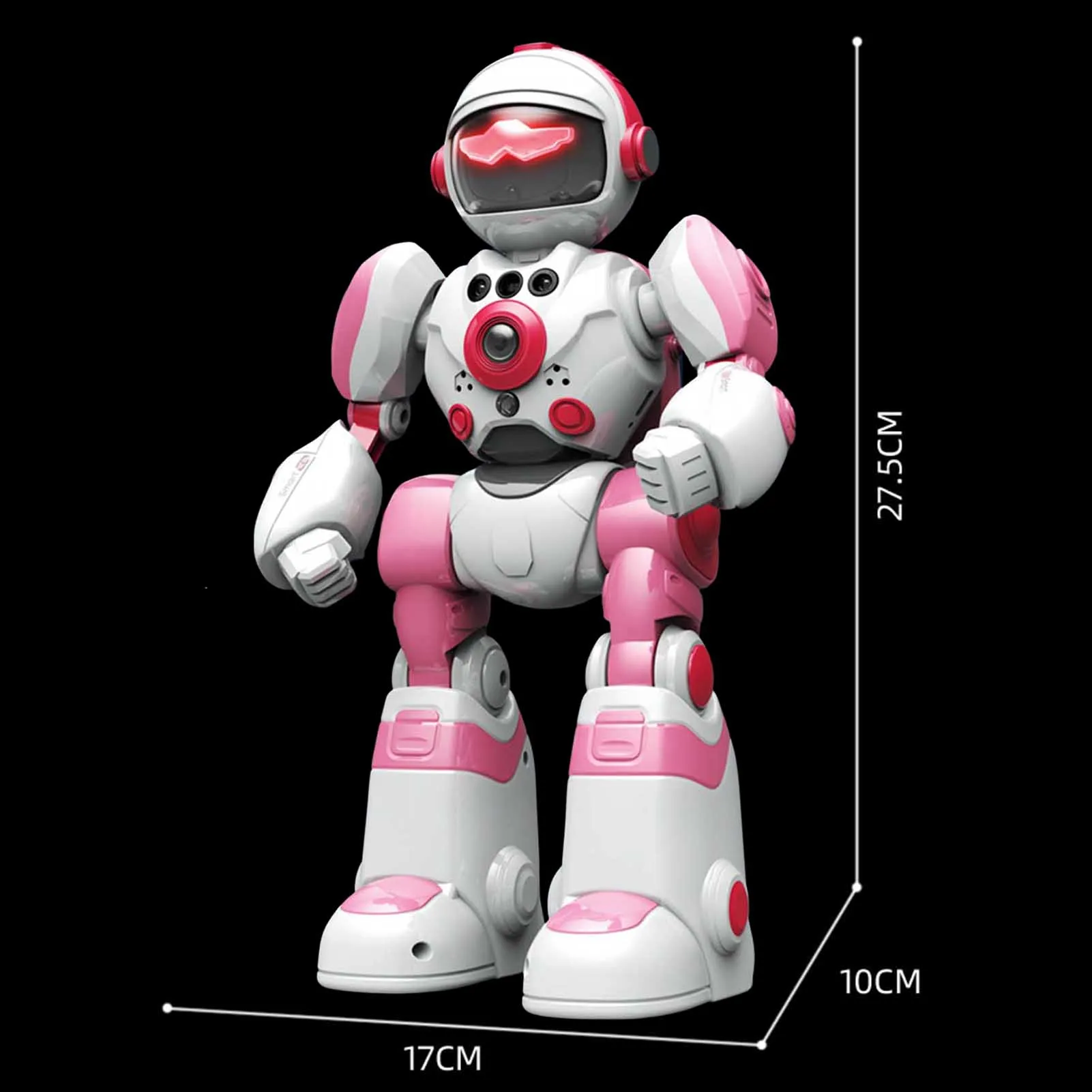 Smart RC Robot Toy Electric Dancing Robot Toy Multifunctional Fun Educational RC Robot Toy for Children Toddler Preschool