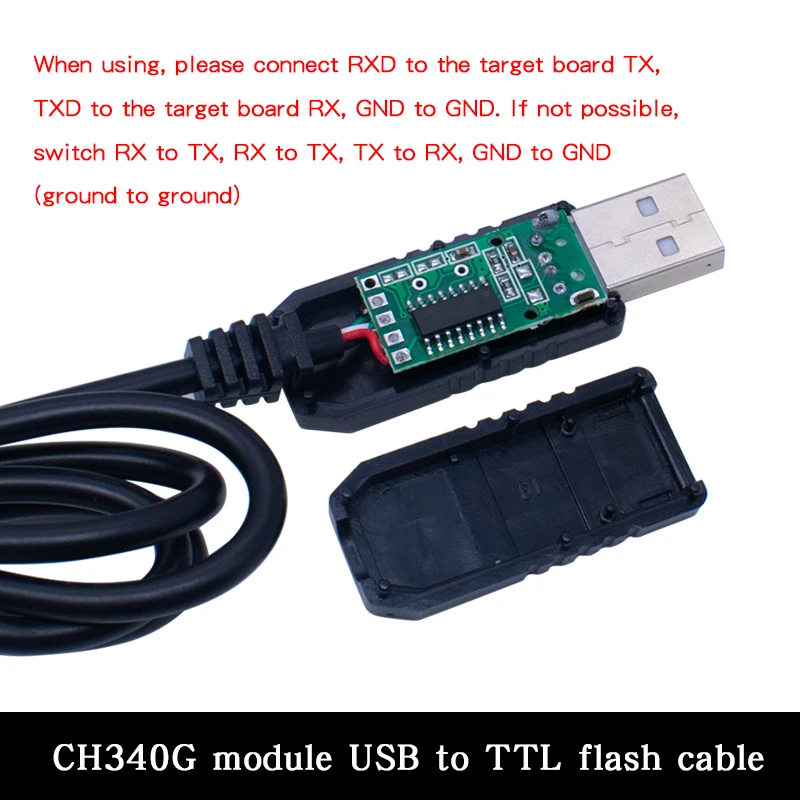 PL2303 USB para UART Módulo de cabo TTL FT232RL PL2303HX Transferência USB para TTL RS232 Módulo adaptador de porta serial CH340 Cabo de download