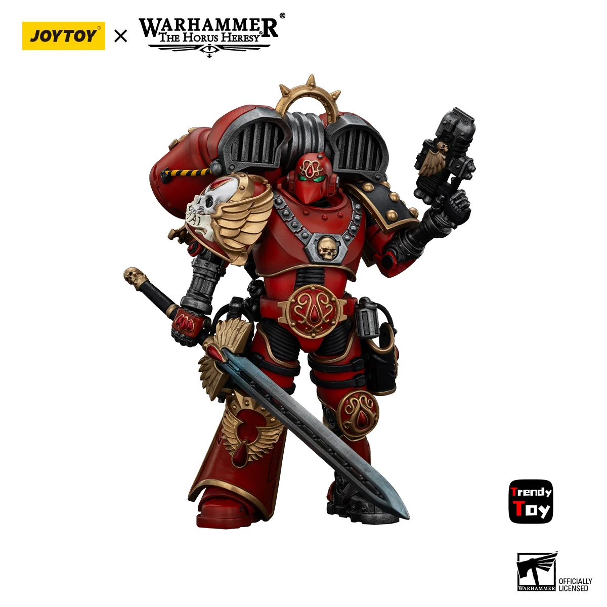 【JOYTOY】ウォーハンマー 40K ブラッドエンジェルズ ドミニオン ゼフォン 1/18 アクションフィギュア おもちゃ