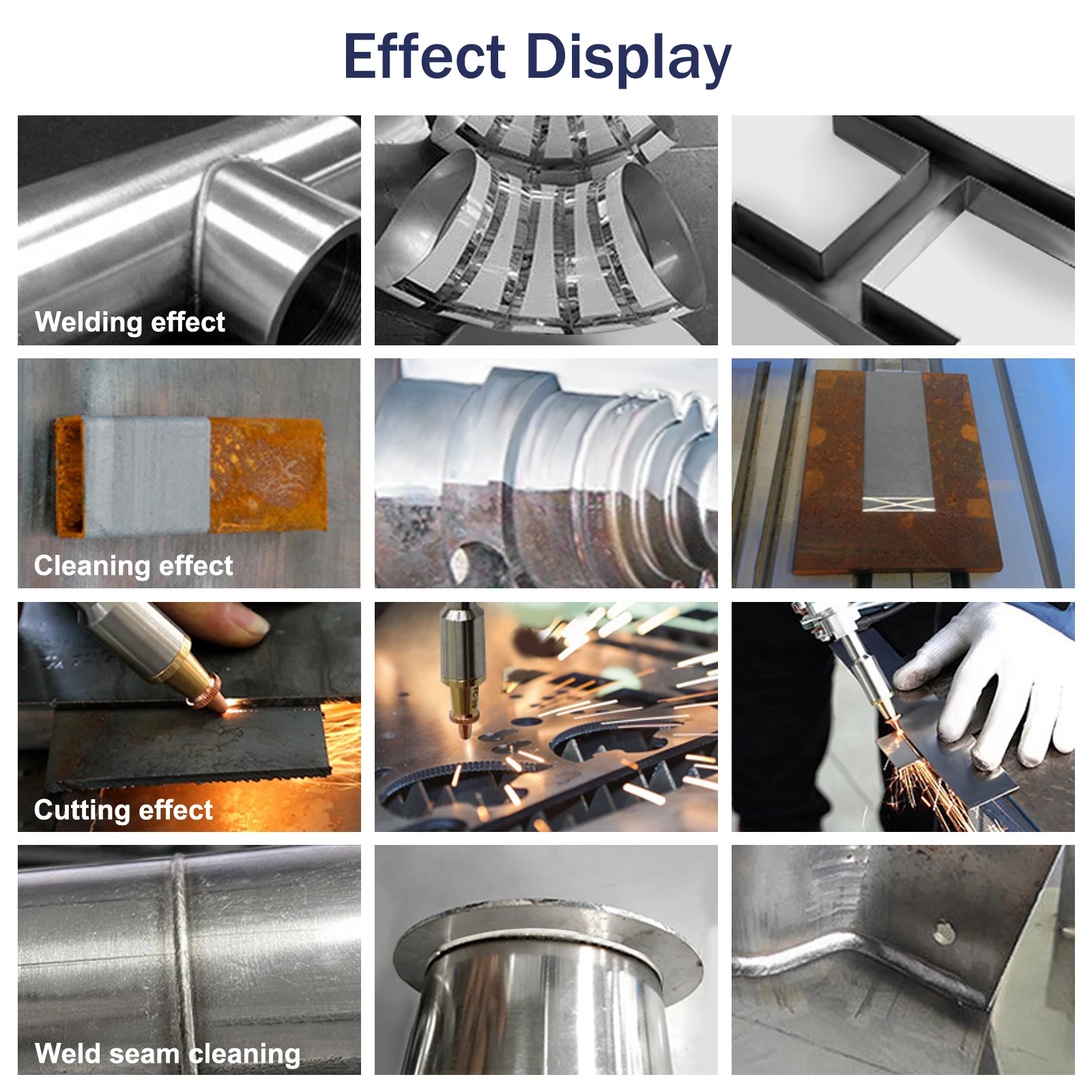 Soldador láser Raycus de 2000W, máquina cortadora de limpieza de soldadura láser de fibra de 1500W, limpieza de costuras, refrigeración por agua S & A