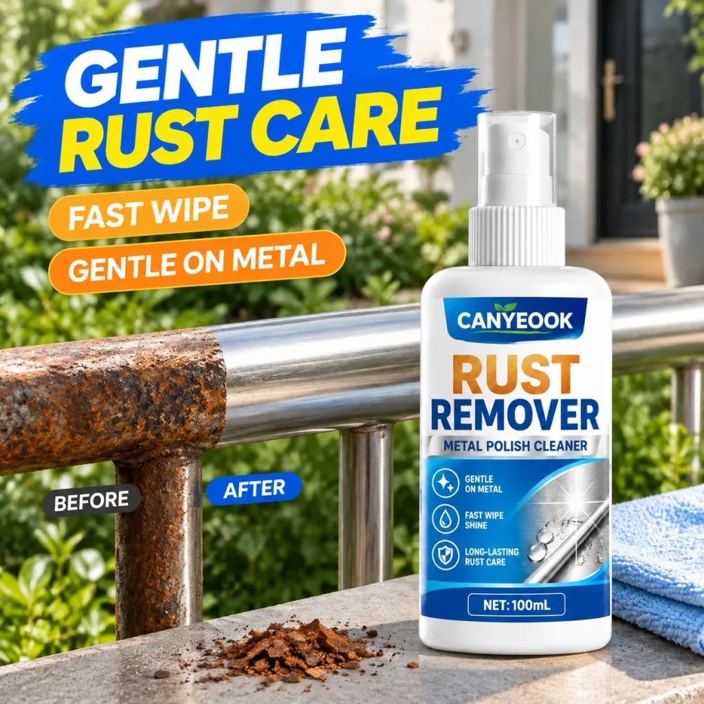 CANYEOOK Rust Remover Lubricant Spray 100ml Penetrating Anti Rust Lubricate Stop Noise for Bike Car Hardware Home