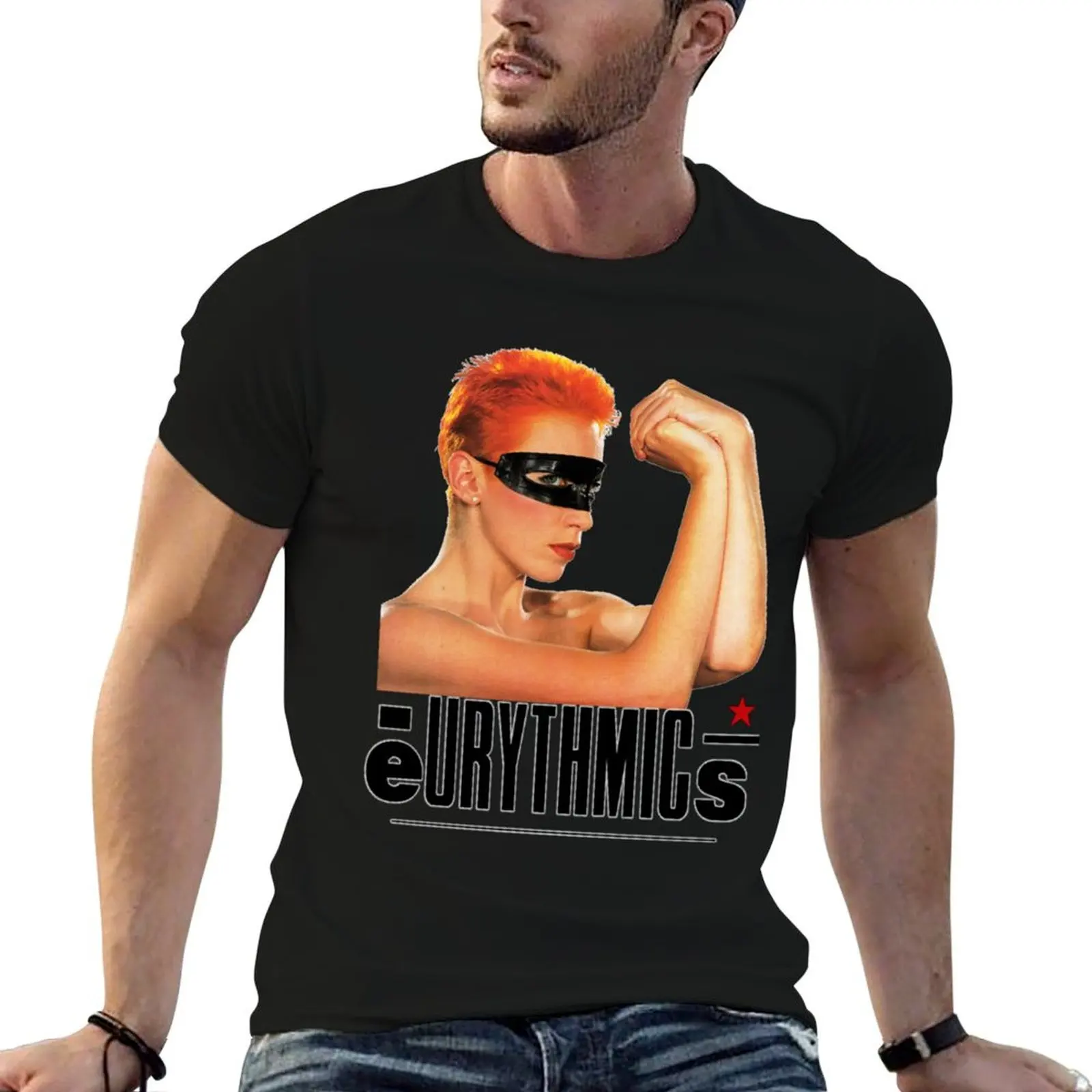 

Eurythmics - Annie Lennox -Dave Stewart T-Shirt man t shirt summer anime t shirts oversize t shirt man casual T-Shirt
